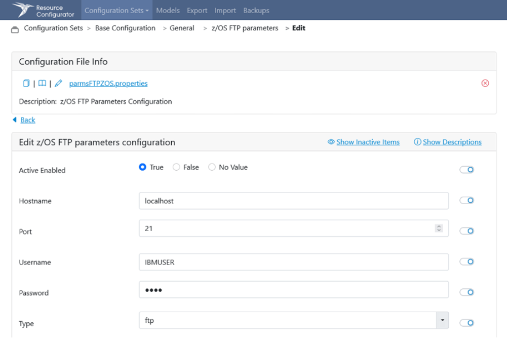 Kobee Resource Configurator mainframe customization