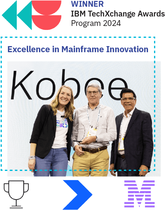 Kobee IBM Techxchange 2024 winner mainframe innovation